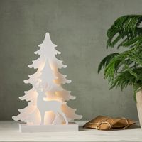 Szwedzki świecznik świąteczny GRANDY LED kształt choinka