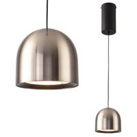 Zwisowa lampa kopuła Petite XC5010-N Step LED 12W 3000K do salonu nikiel