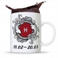 Znaki Zodiaku Zodiakara Kubek Horoskop Ryby Z Nadrukiem Ze Zdjęciem