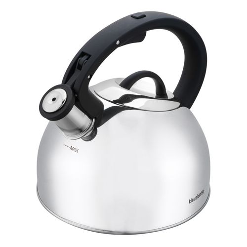 czajnik stalowy z gwizdkiem 2,5l klausberg kb-7910 na Arena.pl