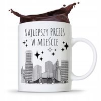 Dla Prezesa Viceprezesa Kubek Najlepszy Prezes Z Nadrukiem Ze Zdjęciem