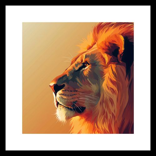 Plakat 30x30cm Król na Arena.pl