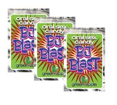 3x Jabłkowe Cukierki Seksu - Bj Blast Green Apple Oral Sex Candy