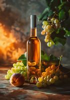 Plakat 70x100cm Bursztynowe Wino