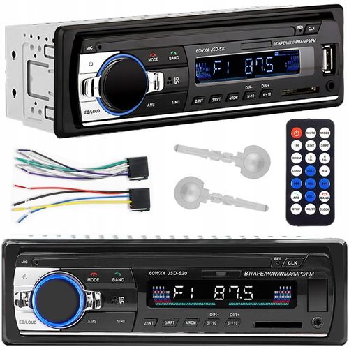 RADIO SAMOCHODOWE 1DIN ZASILANIE 24V BT USB SD AUX na Arena.pl