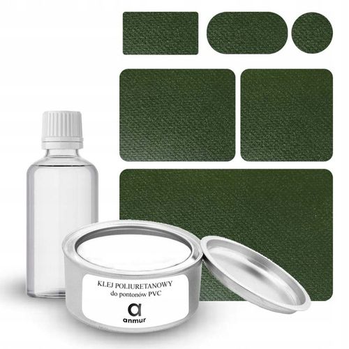 ZESTAW NAPRAWCZY do pontonu PVC KLEJ 2xŁATKA na Arena.pl