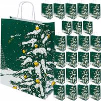 TORBA ŚWIĄTECZNA PREZENTOWA NA PREZENTY ŚWIĘTA MIKOŁAJA POD CHOINKĘ 25 SZT