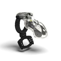 pas cnoty z funkcją elektrostymulacji pubic enemy no 3 cock cage mystim