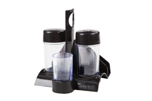 Pojemnik na przyprawy "Rondo" [czarny] na Arena.pl