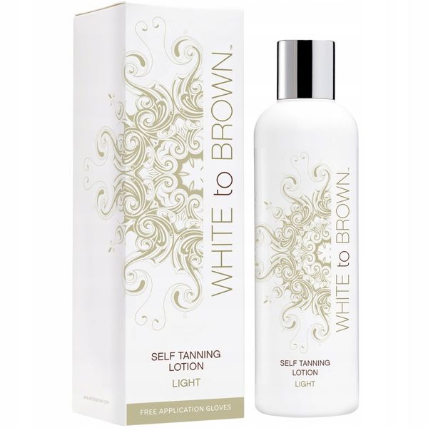 Whitetobrown samoopalacz Light do twarzy i ciała zdjęcie 1
