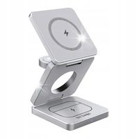 BlitzWolf BW-IW30 Ładowarka Bezprzewodowa 3w1 MagSafe 15W Do iPhone/AirPods