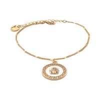 bransoletka z monetką by klaudia nieścior (b25/kn/03/1au)