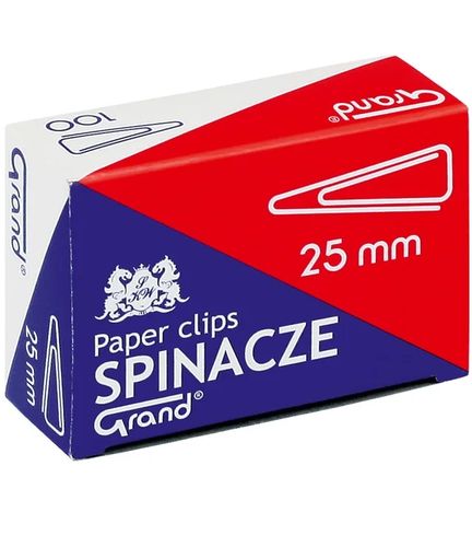 spinacze t-25 (10) trójkątne grand 0104 na Arena.pl