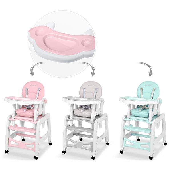 Tacka do krzesełka Sinco Ricokids - różowa zdjęcie 5