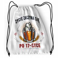 Plecak Urodziny 17 17Te Sportowy Szkolny Worek Z Nadrukiem Ze Zdjęciem
