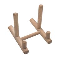 Suszarka Do Naczyń - Ociekacz - Organizer - Bambusowy Brązowy