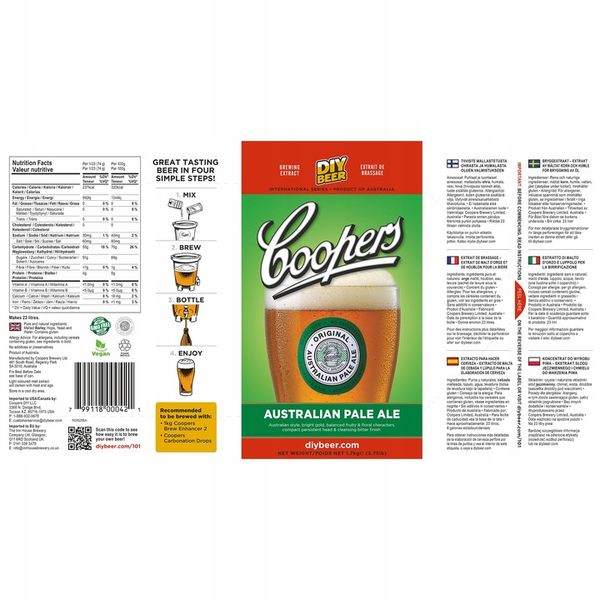 PIWO DOMOWE AUSTRALIAN PALE ALE BREWKIT COOPERS zdjęcie 8