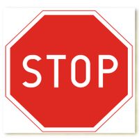 Zndw-11 - Znak Drogowy B-20 - Stop - 33Cmx33Cm