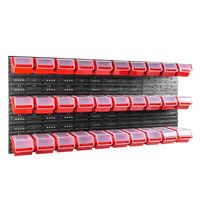 Tablica warsztatowa narzędziowa 160 x 80 cm + 30 kuwet