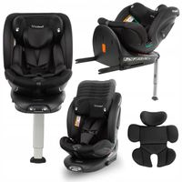 2 x FOTELIK SAMOCHODOWY OBROTOWY ISOFIX KIDWELL GOCAR i-SIZE 40-135 cm