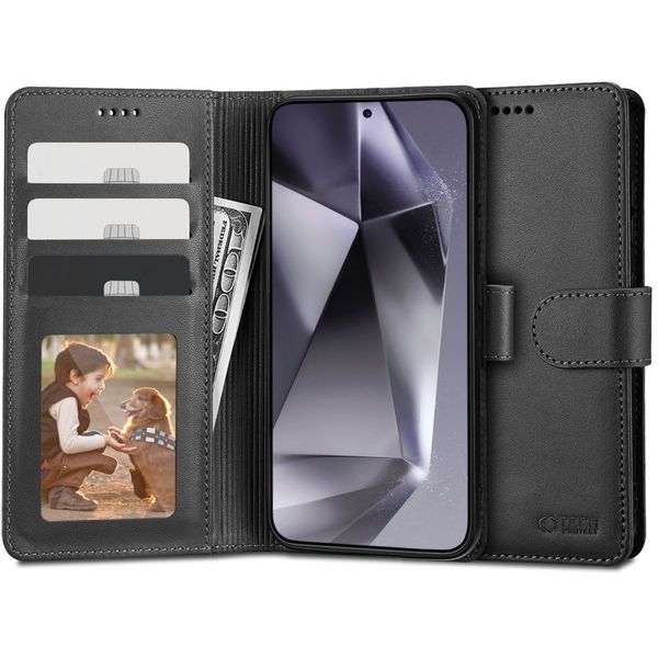 TECH-PROTECT WALLET GALAXY S24 BLACK zdjęcie 1