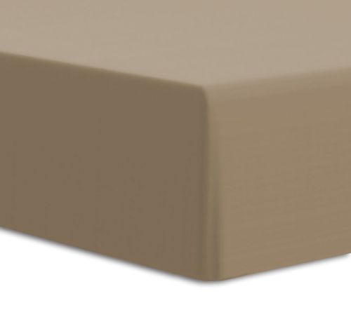 Prześcieradło jersey z elastanem z gumką 160x200 Darymex brązowe na Arena.pl