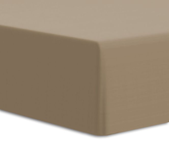 Prześcieradło jersey z elastanem z gumką 160x200 Darymex brązowe zdjęcie 2