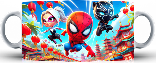 Kubek ceramiczny Spidey i Przyjaciele na Arena.pl