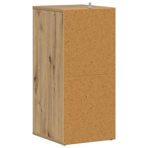 Szafka na buty, dąb artisan 32x35x70 cm materiał drewnopochodny na Arena.pl