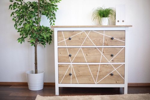 Okleina Samoprzylepna Dąb Ribbec Folia Drewnopodobna Na Meble Blat na Arena.pl