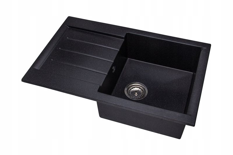 ZLEW ZLEWOZMYWAK GRANIT 8 kolorów 76x50 + SYFON zdjęcie 3