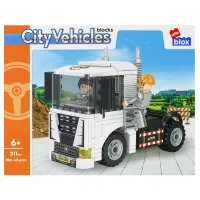 Klocki konstrukcyjne Alleblox City 211el 34x27x6 Tir P