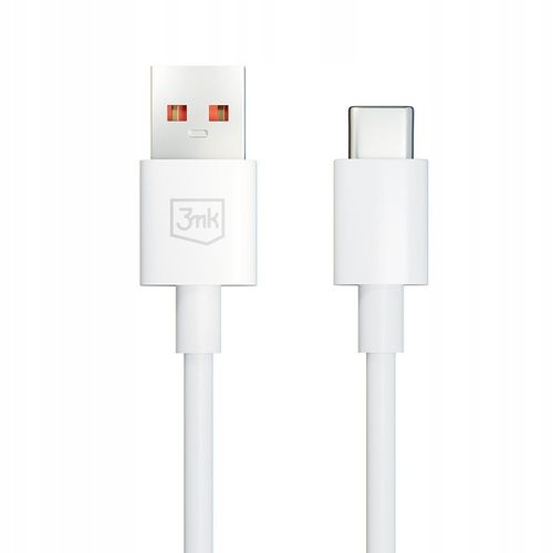Biały Kabel USB do USB-C - szybkie ładowanie 60W 3A, długi 1.2m Hyper Cable na Arena.pl