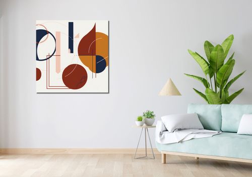 Obraz 90x90cm Harmonia Wnikliwa na Arena.pl