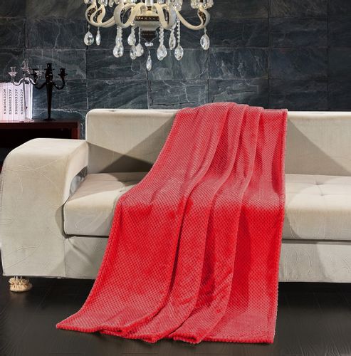 Koc DecoKing HENRY RED 70x150 na Arena.pl