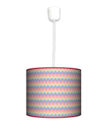 Lampa wisząca mała - Colorful zygzak