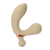 Dyskretny Wibrator Prostaty 10 Trybów Wibracji Wodoodporny Beżowy