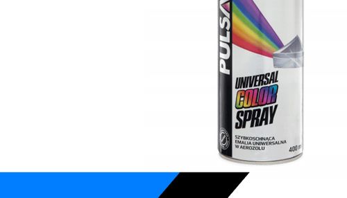 LAKIER SPRAY EMALIA RAL 0000 PULSAR BEZBARWNA POŁYSK 400 ml na Arena.pl