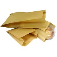 torebka papierowa szara 34x15/9 1000szt