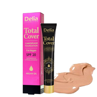 Delia podkład kryjący SPF20 nr 58 Dark Beige 30ml