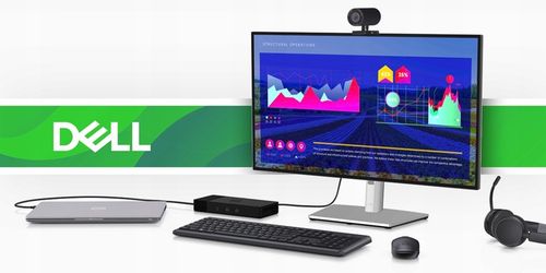 UNIWERSALNA STACJA DOKUJĄCA DELL WD15 K17A HDMI DP VGA USB RJ-45 | USB-C na Arena.pl