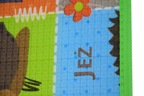 EDUKACYJNA MATA PIANKOWA SZACHOWNICA POLSKI ALFABET 180X200X0,5 DLA DZIECI na Arena.pl