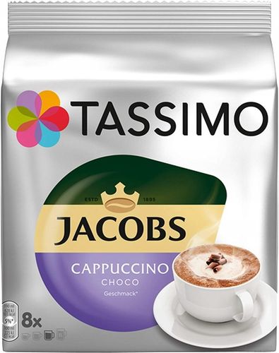 Kapsulki Tassimo Jacobs Cappuccino Choco, 8 sztuk na Arena.pl