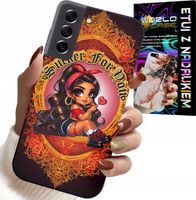 ETUI DO SAMSUNG GALAXY S22 PLUS - SUCKER FOR YOU MODNE LALKA CASE + SZKŁO