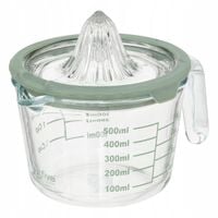 WYCISKARKA DO CYTRUSÓW SOKÓW OWOCÓW SZKLANA RĘCZNA Z MIARKĄ NEO 500 ML