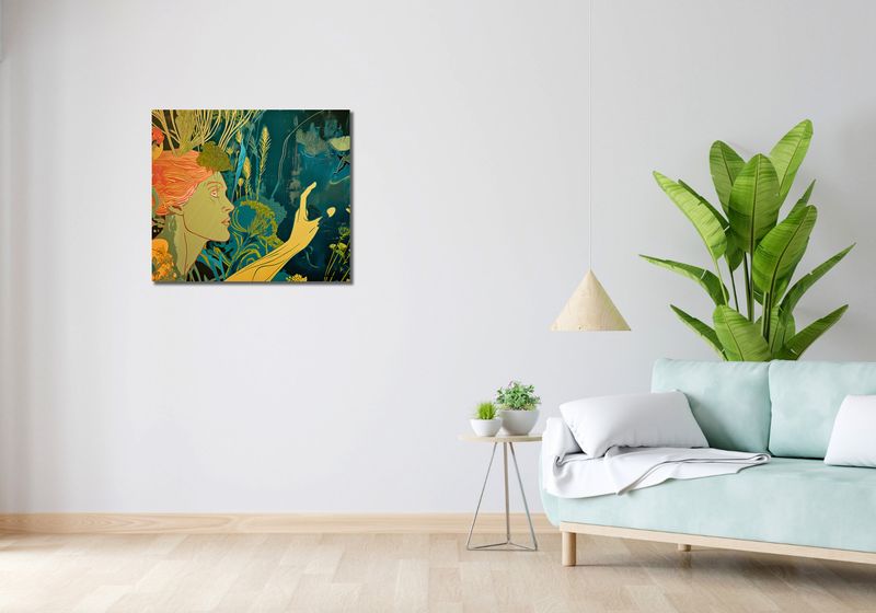 Obraz 70x60cm Wezwanie do Flory zdjęcie 2