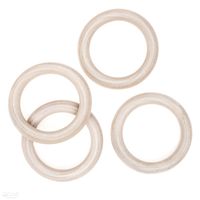 DREWNIANE KÓŁKO DO MAKRAMY 70MM 4 SZT CEOZ-177 DPCRAFT