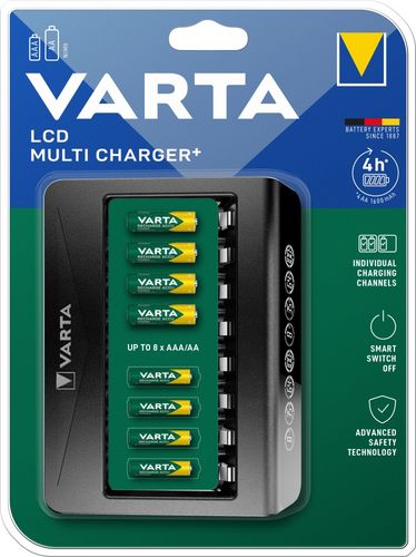 Ładowarka Varta LCD Multi Charger+ 8 AA, AAA na Arena.pl