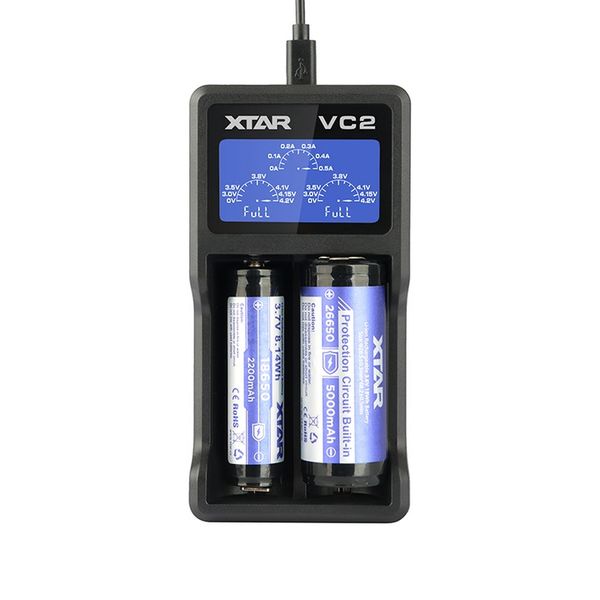 ŁADOWARKA DO AKUMULATORÓW XTAR VC2 LI-ION 18650 zdjęcie 2