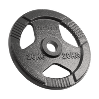 Obciążenie żeliwne  1x20kg otwór 51mm talerz z uchwytami REBEL ACTIVE